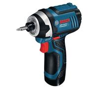 Visseuse à chocs Bosch Professional GDR 12V-105 + 2 batteries 2,0Ah + LBOXX 2600 tr/min - 06019A6977