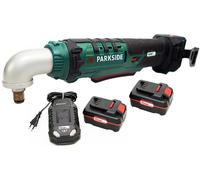 Visseuse à chocs d'angle sans fil PARKSIDE® 20 V PAWS 20-Li / avec 2 batteries (4 Ah) et chargeur (4,5 A)