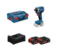 Visseuse à chocs GDR 18V-215 + 2 Batteries EXPERT 4 Ah + 1 Chargeur GAL 12V/18V-80 BOSCH