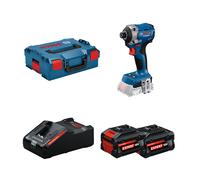 Visseuse à chocs GDR 18V-215 + 2 Batteries EXPERT 8 Ah + 1 Chargeur EXAL18V-160 BOSCH