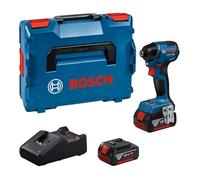 Bosch Visseuse à chocs GDR 18V-220 C – 2 batteries 18V 5.0 Ah, chargeur, L-Boxx (06019L6001)