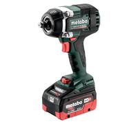 Visseuse à chocs METABO SSW 18 LTX 800 BL - 2 Batteries 5.5 Ah + chargeur - 602403660