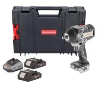 Visseuse à chocs sans balais ProCraft Industrial IW850A-BB 20 V 850 Nm 1/2" + 2 batteries 2,0 Ah + chargeur + mallette à outils RHINO