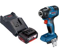 Visseuse à chocs sans fil Bosch GDR 18V-200 Professional 18 V 200 Nm sans balais + 1 batterie 5,0 Ah + chargeur