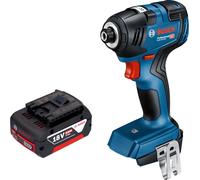 Visseuse à chocs sans fil Bosch GDR 18V-200 Professional 18 V 200 Nm sans balais + 1 batterie 5,0 Ah - sans chargeur