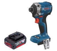 Visseuse à chocs sans fil Bosch GDR 18V-215 Professional 18 V 215 Nm 1/4" sans balais + 1 batterie 4,0 Ah - sans chargeur