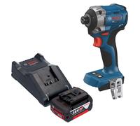 Visseuse à chocs sans fil Bosch GDR 18V-215 Professional 18 V 215 Nm 1/4" sans balais + 1 batterie 5,0 Ah + chargeur