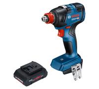 Visseuse à chocs sans fil Bosch GDX 18V-200 Professional 18 V 200 Nm sans balais + 1 batterie ProCORE 4,0 Ah - sans chargeur