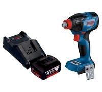 Visseuse à chocs sans fil Bosch GDX 18V-210 C Professional 18 V 210 Nm sans balais + 1 batterie 5,0 Ah + chargeur