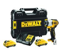 DeWALT Visseuse à percussion sans fil DCF801D2 12V XR Brushless 163 Nm 2x2,0Ah TSTAK