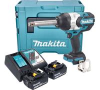Visseuse à chocs sans fil Makita DTW 1005 RGJ 18 V 1360 Nm 3/4" Brushless + 2 batteries 6,0 Ah + chargeur + Makpac