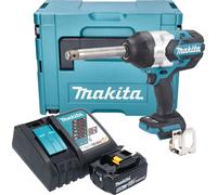 Visseuse à chocs sans fil Makita DTW 1005 RM1J 18 V 1360 Nm 3/4" Brushless + 1 batterie 4,0 Ah + chargeur + Makpac
