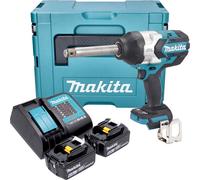 Visseuse à chocs sans fil Makita DTW 1005 SGJ 18 V 1360 Nm 3/4" Brushless + 2 batteries 6,0 Ah + chargeur + Makpac