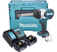 Visseuse à chocs sans fil Makita DTW 1005 SMJ 18 V 1360 Nm 3/4" Brushless + 2 batteries 4,0 Ah + chargeur + Makpac