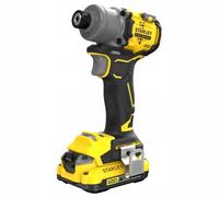 Visseuse à impact sans fil - 18V - STANLEY FATMAX V20 - SFMCF830D2K-QW - Brushless - 230Nm - 2 batteries 2 Ah + chargeur 1,25 A