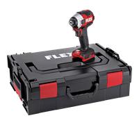 Visseuse à percussion FLEX 18V - Sans batterie, ni chargeur - Avec réserve d'embouts + L-BOXX - 520764