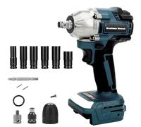 Visseuse à percussion sans fil compatible avec Bosch GBA 18 V