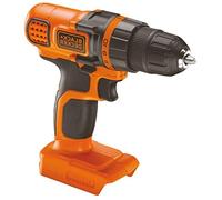 Visseuse à percussion sans fil - Idéale pour les travaux de bricolage à domicile - Vitesse variable - 18 Volts - Couleur : orange