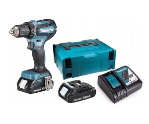 Visseuse à percussion sans fil Makita Aku Li-ion LXT 18V/2,0 Ah, Makpac DHP485RAJ