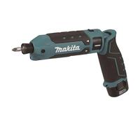 Visseuse à percussion sans fil MAKITA avec étui, batterie Li-ion 7,2 V/1,5 Ah TD023DSE