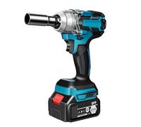 Visseuse à percussion sans fil sans fil Brushless 1/2" à cliquet carré 520 Nm 18 V pour Makita (pas de batterie, pas de chargeur)