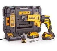 Visseuse à placo 18V DEWALT DCF620P2K-QW Brushless avec coffret, 2 batteries 5,0 Ah et un chargeur pour vis à bande