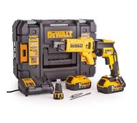 Visseuse à placo 18V DEWALT DCF620P2K-QW Brushless avec coffret, 2 batteries 5,0 Ah et un chargeur pour vis à bande