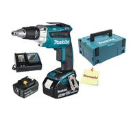 Makita Visseuse bardage Brushless DFS251RTJ 18 V 2x5 Ah LXT MAKPAC