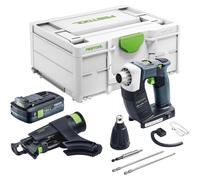 Visseuse de chantier sans fil Festool DWC 18-4500 Basic 18 V 14 Nm sans balais + 1 batterie 4,0 Ah + Systainer - sans chargeur