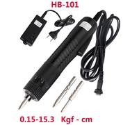 Visseuse électrique - HB-101, modèle multifonction - 36V, 60W, courant alternatif - 1200 tr/min - Couple de serrage : 1–10 kgf-cm - Prise européenne - Coffret comprenant 2 embouts