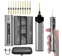Visseuse et perceuse électriques, 2-en-1, écran OLED, 60 embouts en acier S2