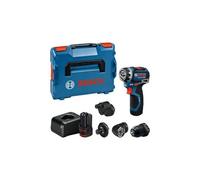 Visseuse GSR 12V-32 FC - BOSCH - Avec 2 batteries 2.0Ah - chargeur - divers embouts - L-BOXX - 06019N7101