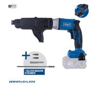 Visseuse placo sans fil 20V 30Nm Brushless Scheppach bc-dwd400ms-x