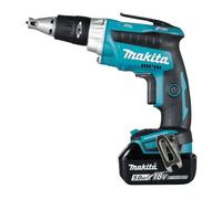 Visseuse plaque de plâtre - MAKITA - 18V 5.0 Ah - 1 Chargeur 2 Batteries 1 Coffret Makpac - DFS250RTJ