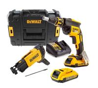 Visseuse plaquiste - DEWALT - DCF620D2K - 2x18V 2.0Ah - Chargeur à bande TSTAK - 0-4400 tr/min