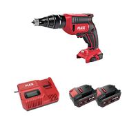 Visseuse pour plaque de plâtre 18V DW 45 18.0-EC C + 2 batteries 5 Ah + 1 chargeur CA 12/18 230/CEE FLEX