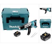 Visseuse sans fil à chargeur Makita DFR 750 F1J 18 V 45-75 mm + 1 batterie 3,0 Ah + Makpac - sans chargeur
