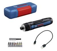 Bosch Professional tournevis sans‑fil GO 3 – 8 embouts, porte-embout, câble USB-C, mini coffret