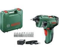 Visseuse sans fil Bosch PSR Select, Batterie 3,6V, 1,5Ah intégrée, Chargement Micro USB, Barillet rotatif 12 embouts