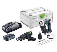 Visseuse sans fil Festool DWC 18-4500 Basic 18 V 14 Nm sans balais + 1 batterie 4,0 Ah + chargeur rapide + Systainer