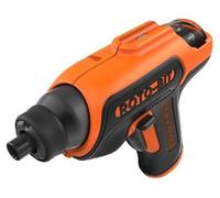 Visseuse Svitavvita 3,6 V avec porte-embouts revolver, dans un coffret métallique BLACK+DECKER CS36BST