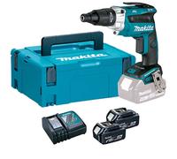 Makita Visseuse bardage Brushless DFS251RTJ 18 V 2x5 Ah LXT MAKPAC
