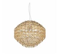 Vistosi Giogali SP 85 Pendelleuchte, cristal / ambre