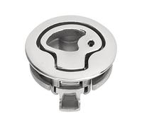 Vistreck 2in Verrou de Trappe de Bateau avec Serrure à Clé Sécurisée | conception sécurisée en acier inoxydable 316 pour les applications marines, de camping-car et d\'extérieur, s\'adapte aux