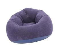 Vistreck Chaise Longue Gonflable - Canapé Gonflable Portable pour Salon, Bureau, Voyage, Utilisation en Extérieur (Bleu foncé)