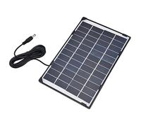 Vistreck Chargeur de Panneau Solaire DC5521 6W 12V | Module en Polysilicium pour Appareils Extérieurs et éclairages de Secours