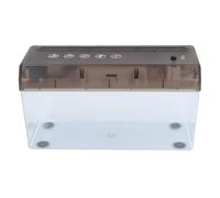 Vistreck Destructeur de Papier Compact alimenté par USB et Batterie pour Documents A4 - Idéal pour la Maison, Le Bureau et l'école