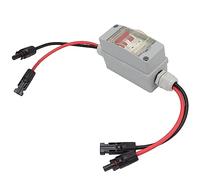 Vistreck Disjoncteur MCB 2P DC 500V 32A avec Boîte de Distribution étanche IP65 pour Systèmes Solaires (Avec câble et connecteur PV)