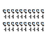 Vistreck Ensemble de 20 Buses d'arrosage de Type G à 180 ° pour Tuyau 4/7, Buses d'atomisation 'Irrigation Efficaces pour Serres, Jardins et Légumes