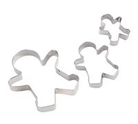 Vistreck Ensemble d'emporte-Pièces en Acier Inoxydable, 15 Pièces, Outil de Cuisson DIY pour Cookies, Biscuits et Pâtisseries (Garçon)